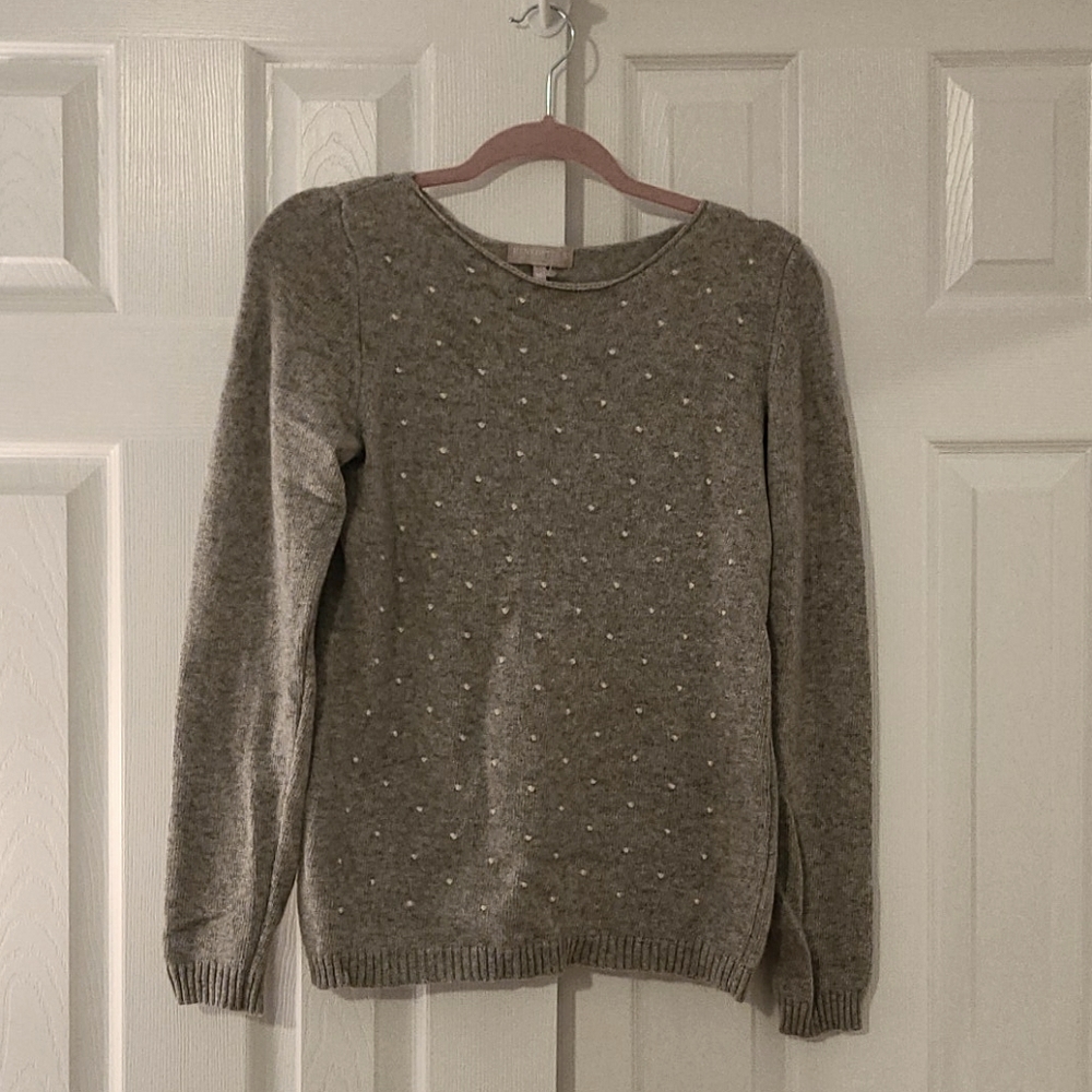 Light grey, merino wool, Benedetta B sweater